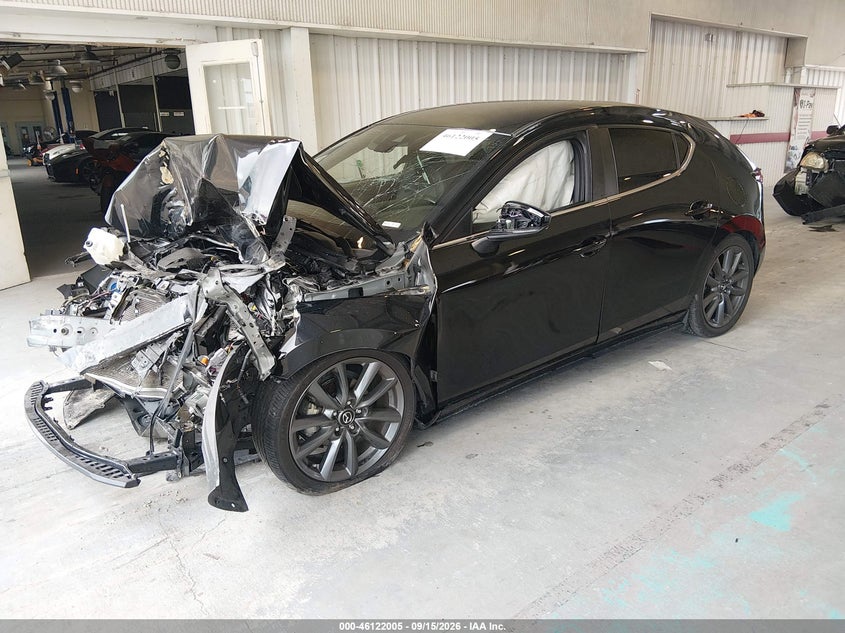 Vin: jm1bpakl9m1403282, lot: 46621725, mazda mazda3 select 20212