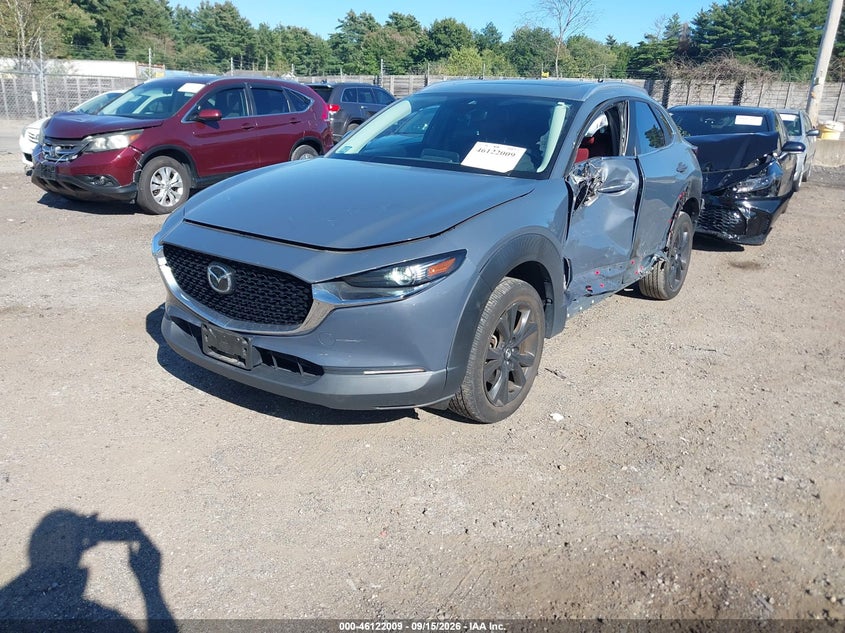 2022 Mazda CX-30, Левый бок, IAAI, VIN 3MVDMBCL1NM405083 — фото 2