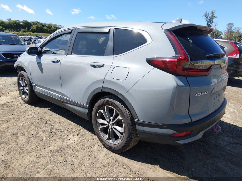 Vin: 2hkrw2h84lh609434, lot: 46621730, honda cr-v awd ex-l 20203