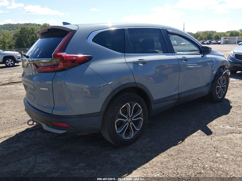Vin: 2hkrw2h84lh609434, lot: 46621730, honda cr-v awd ex-l 20204