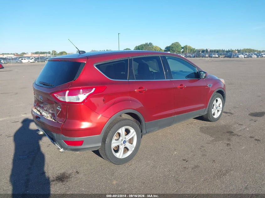 Vin: 1fmcu9gx1eub06168, lot: 46621738, ford escape se 20144