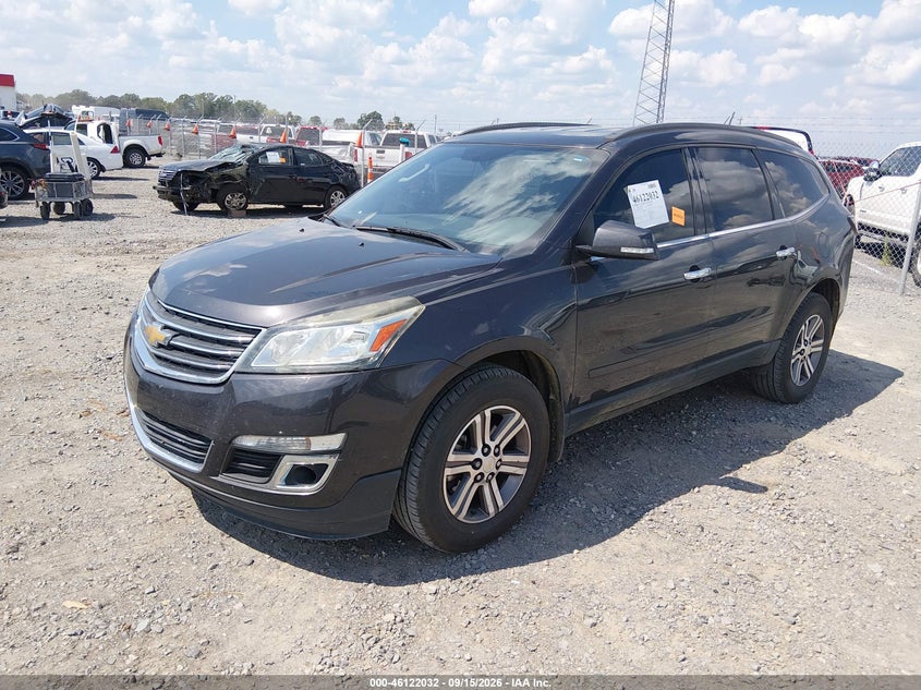 Vin: 1gnkrgkd3gj239951, lot: 46621752, chevrolet traverse 1lt 20162