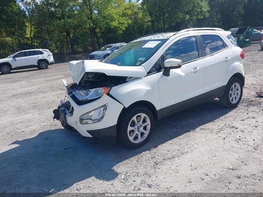 Vin: maj6s3gl1lc391769, lot: 46621759, ford ecosport se 20202
