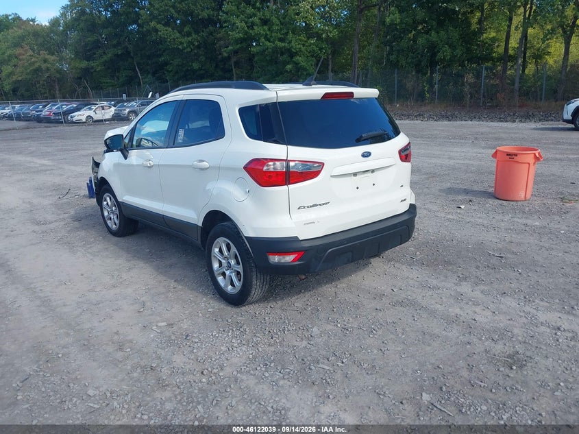 Vin: maj6s3gl1lc391769, lot: 46621759, ford ecosport se 20203
