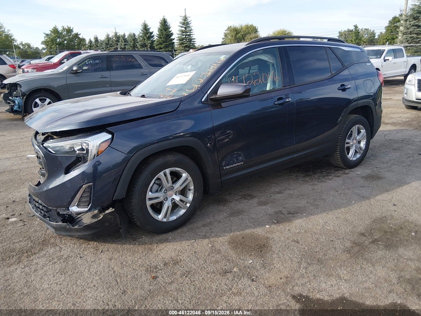 Vin: 3gkalmev0jl386466, lot: 46621766, gmc terrain sle 20182