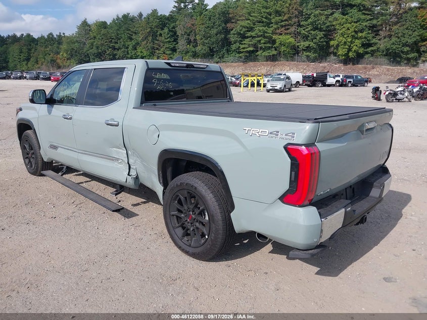 Vin: 5tfma5ec5tx059071, lot: 46621778, toyota tundra 1794 edition  crewmax 6.5' bed 20263