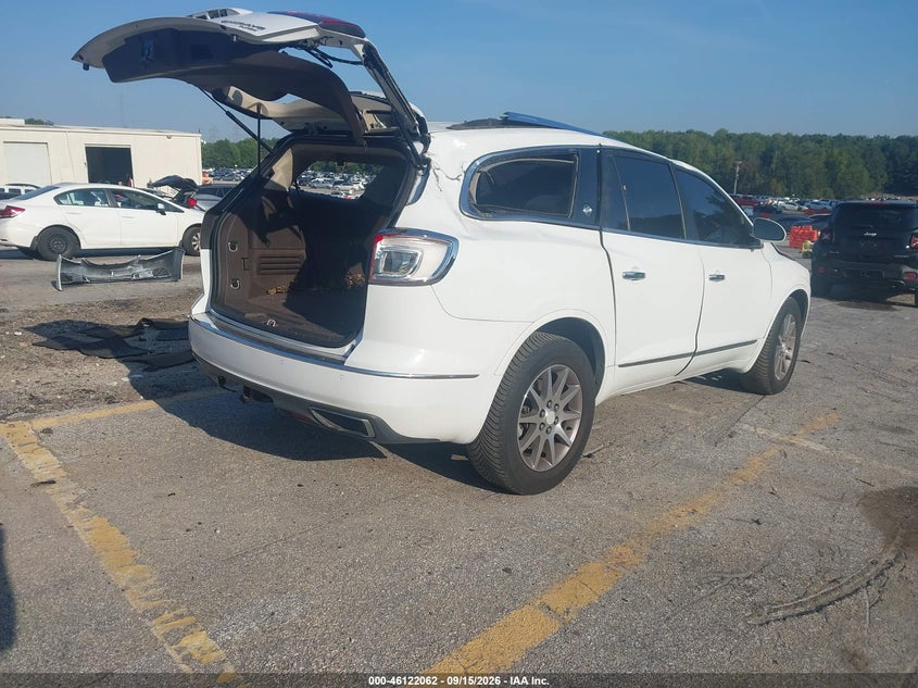 Vin: 5gakrbkd9hj107713, lot: 46621782, buick enclave leather 20174
