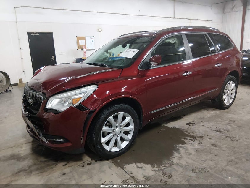 Vin: 5gakvckd8gj299769, lot: 46621808, buick enclave premium 20162