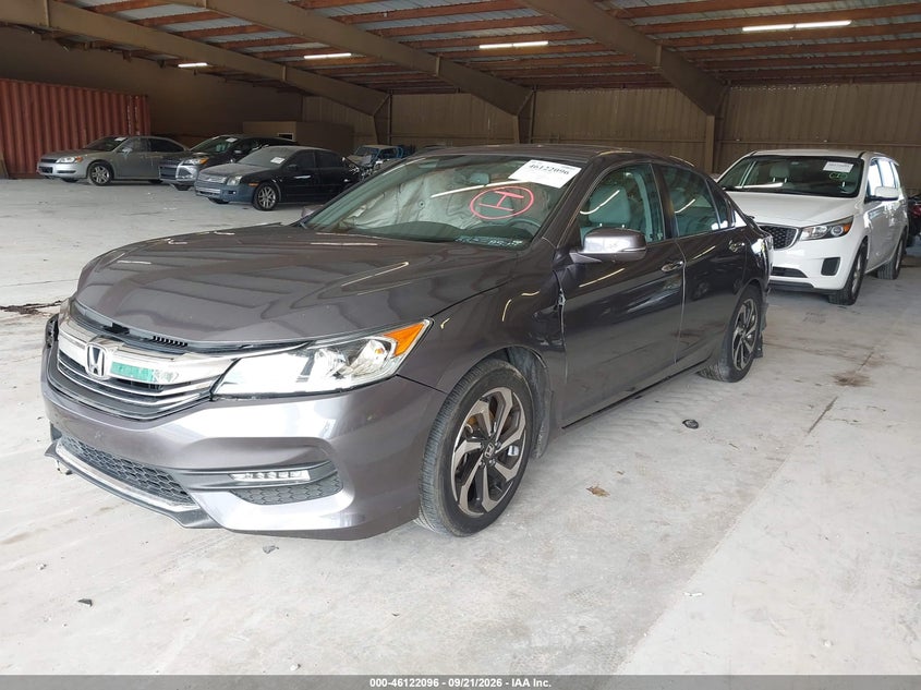 Vin: 1hgcr2f80ha144862, lot: 46621816, honda accord ex-l 20172