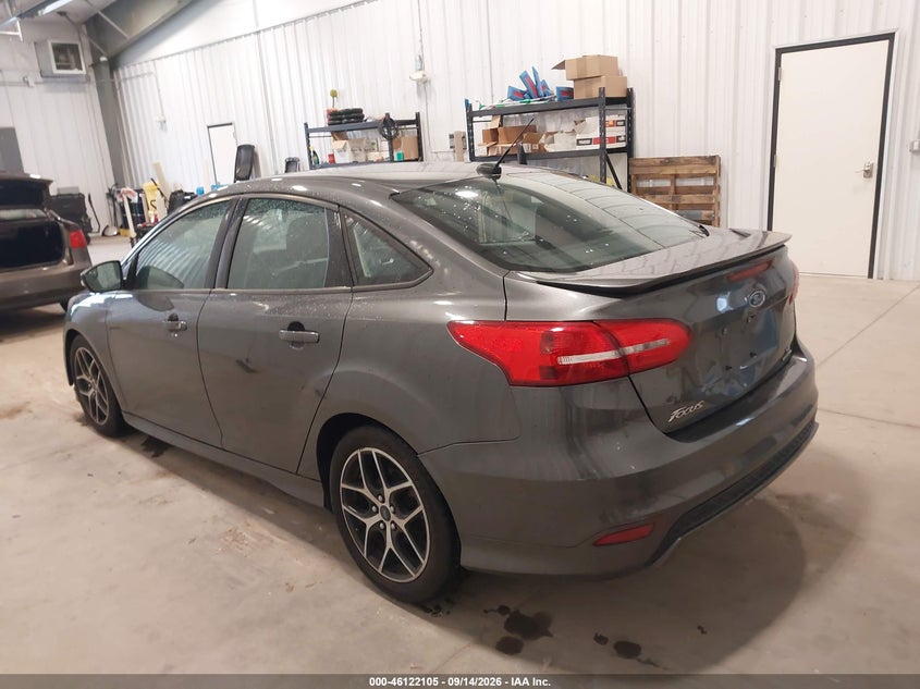 Vin: 1fadp3f2xfl260149, lot: 46621825, ford focus se 20153