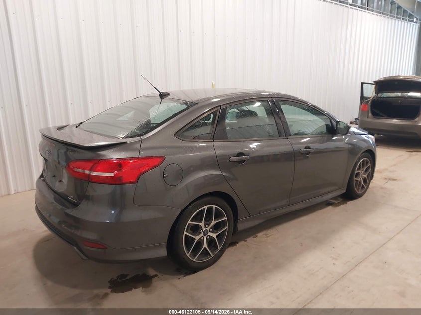 Vin: 1fadp3f2xfl260149, lot: 46621825, ford focus se 20154
