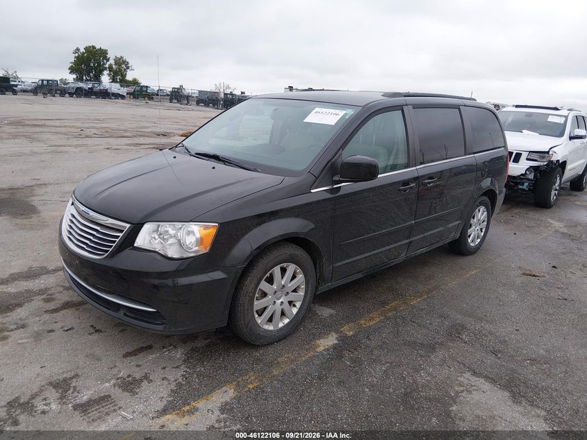 Vin: 2c4rc1ag8fr675335, lot: 46621826, chrysler town & country lx 20152