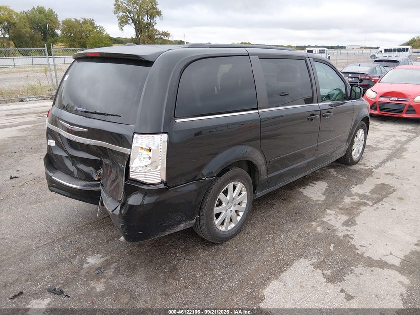 Vin: 2c4rc1ag8fr675335, lot: 46621826, chrysler town & country lx 20154
