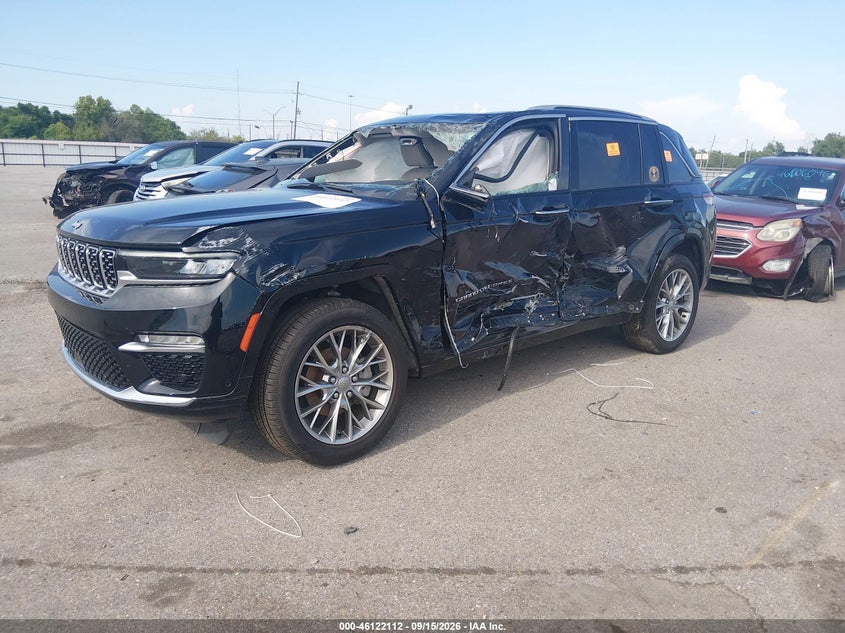 2023 Jeep Grand Cherokee Summit 4X2, All Over, IAAI, VIN 1C4RJGEG0PC546230 — photo 2
