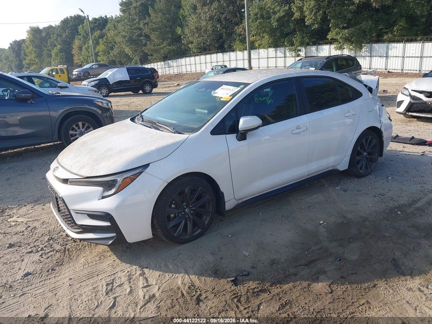 2024 Toyota Corolla, Rear, IAAI, VIN 5YFS4MCE5RP205473 — photo 2