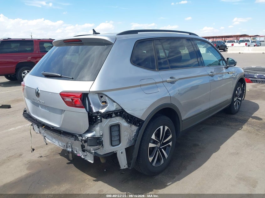 Vin: 3vvrb7ax5rm195675, lot: 46621843, volkswagen tiguan 2.0t s 20244