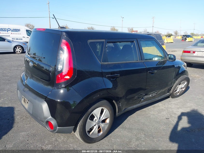 Vin: kndjn2a24f7197904, lot: 46621845, kia soul 20154