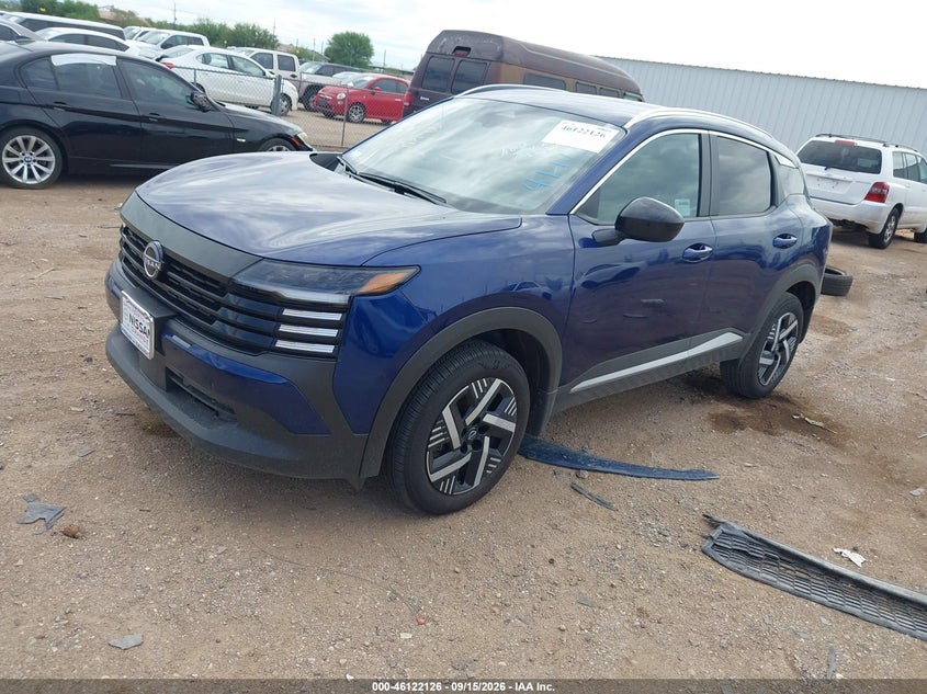 Vin: 3n8ap6ce5tl411156, lot: 46621846, nissan kicks sv 20262