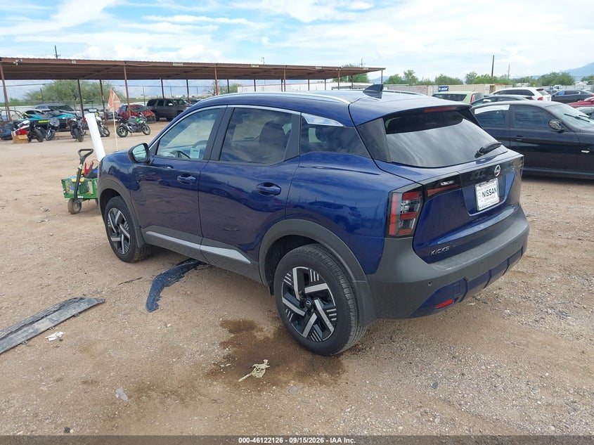 Vin: 3n8ap6ce5tl411156, lot: 46621846, nissan kicks sv 20263