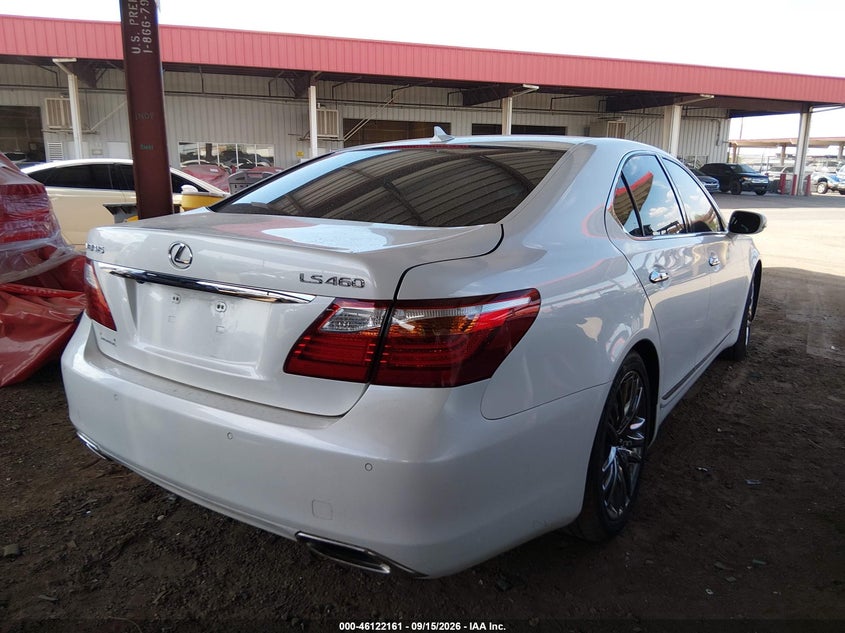 Vin: jthbl1ef7a5097770, lot: 46621881, lexus ls 460 20104