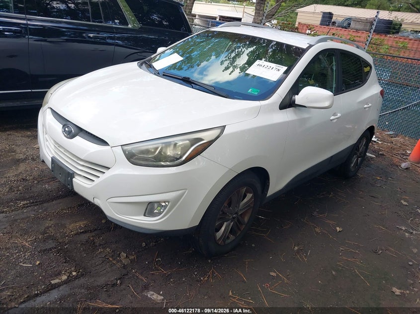 Vin: km8ju3ag2fu078010, lot: 46621898, hyundai tucson se 20152