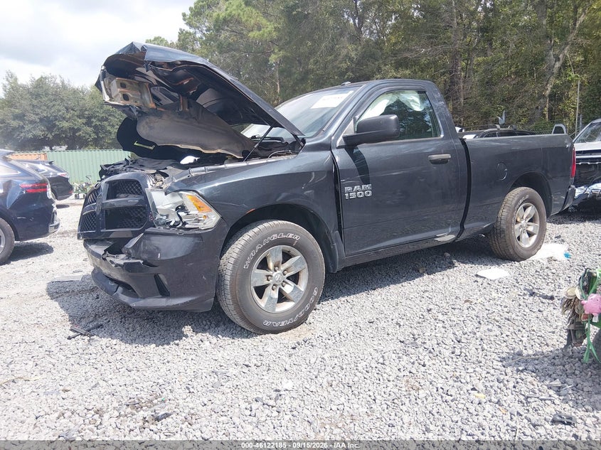 Vin: 3c6jr6ag7jg210091, lot: 46621905, ram 1500 express  4x2 6'4 box 20182