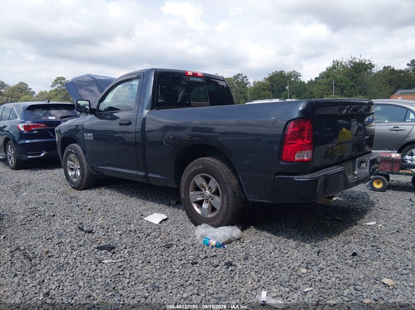 Vin: 3c6jr6ag7jg210091, lot: 46621905, ram 1500 express  4x2 6'4 box 20183