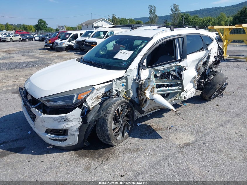 2020 Hyundai Tucson, Left & Right Side, IAAI, VIN KM8J3CAL3LU196417 — photo 2