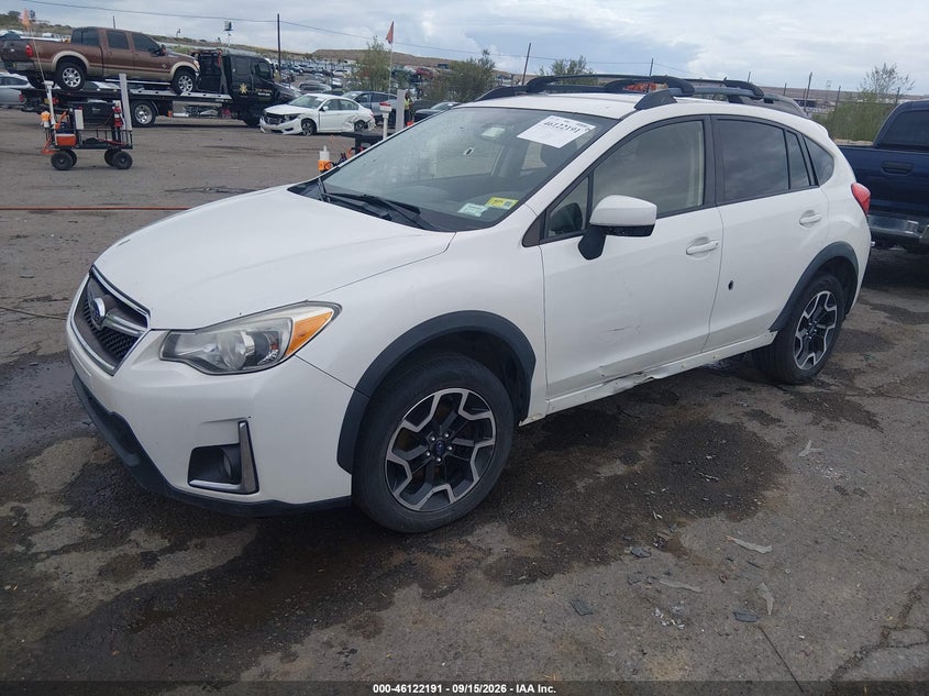 Vin: jf2gpabc4hh255188, lot: 46621911, subaru crosstrek 2.0i premium 20172