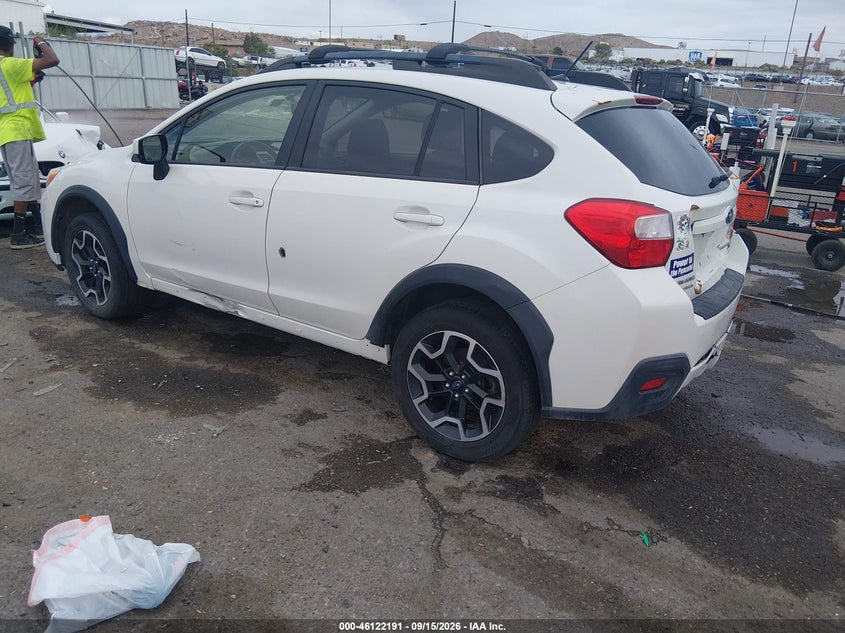 Vin: jf2gpabc4hh255188, lot: 46621911, subaru crosstrek 2.0i premium 20173