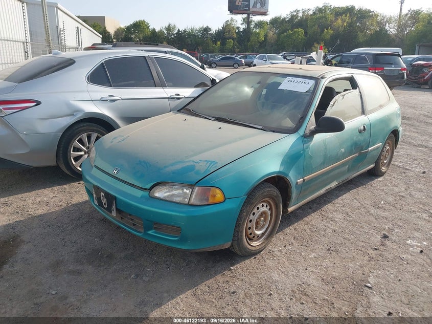 1993 Honda Civic, Normal Wear & Tear, IAAI, VIN 2HGEH2364PH512930 — photo 2