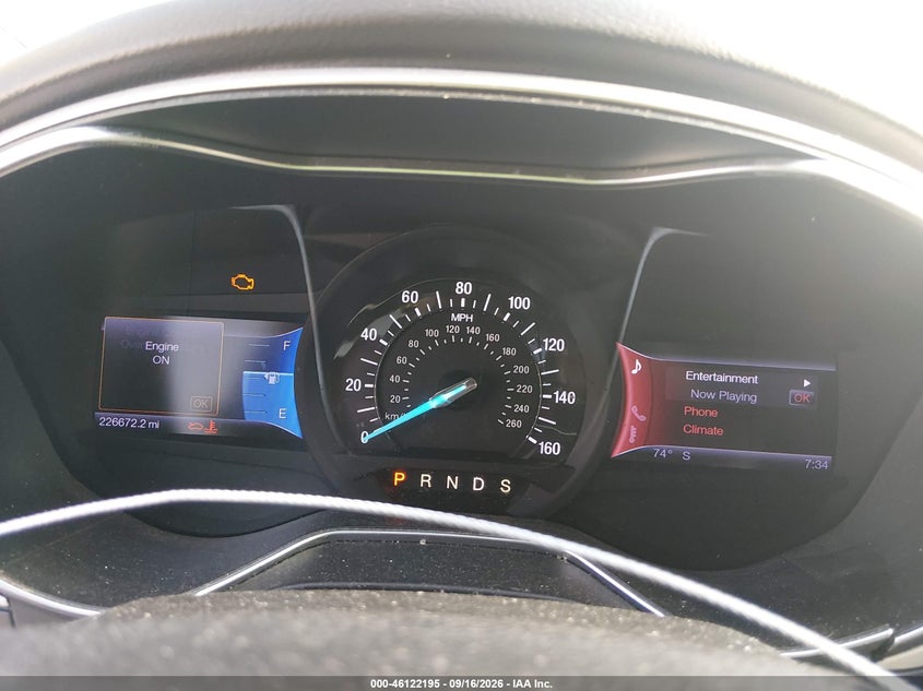 2013 FORD FUSION auction photo 7