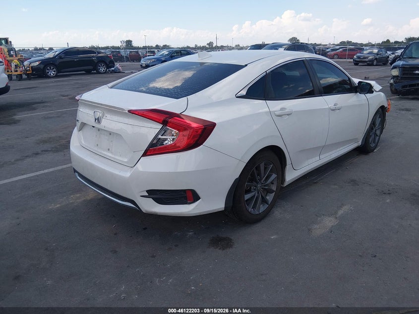Vin: 19xfc1f7xke006684, lot: 46621923, honda civic ex-l 20194
