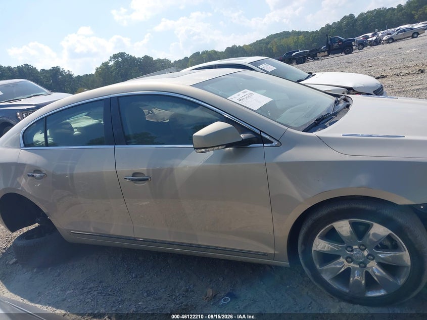 BUICK LACROSSE 2012 VIN 1G4GC5E33CF144953
