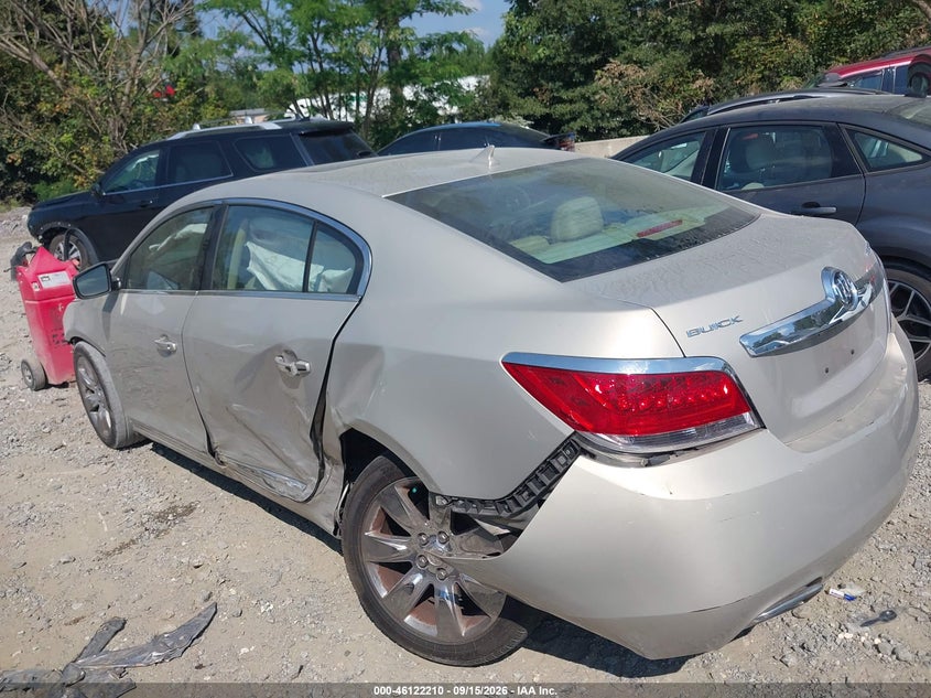 Vin: 1g4gc5e33cf144953, lot: 46621930, buick lacrosse leather group 20123