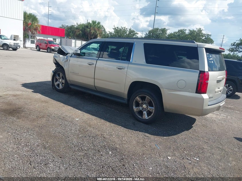 Vin: 1gnschkc1hr304264, lot: 46621936, chevrolet suburban lt 20173