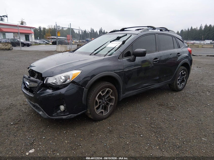Vin: jf2gpabc9hh256210, lot: 46621954, subaru crosstrek 2.0i premium 20172