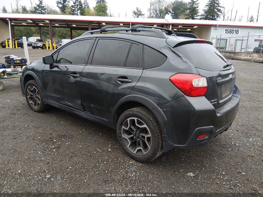 Vin: jf2gpabc9hh256210, lot: 46621954, subaru crosstrek 2.0i premium 20173