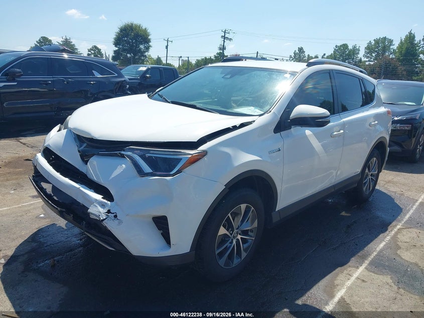Vin: jtmrjrevxjd231897, lot: 46621958, toyota rav4 hybrid le 20182