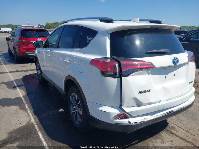Vin: jtmrjrevxjd231897, lot: 46621958, toyota rav4 hybrid le 20183