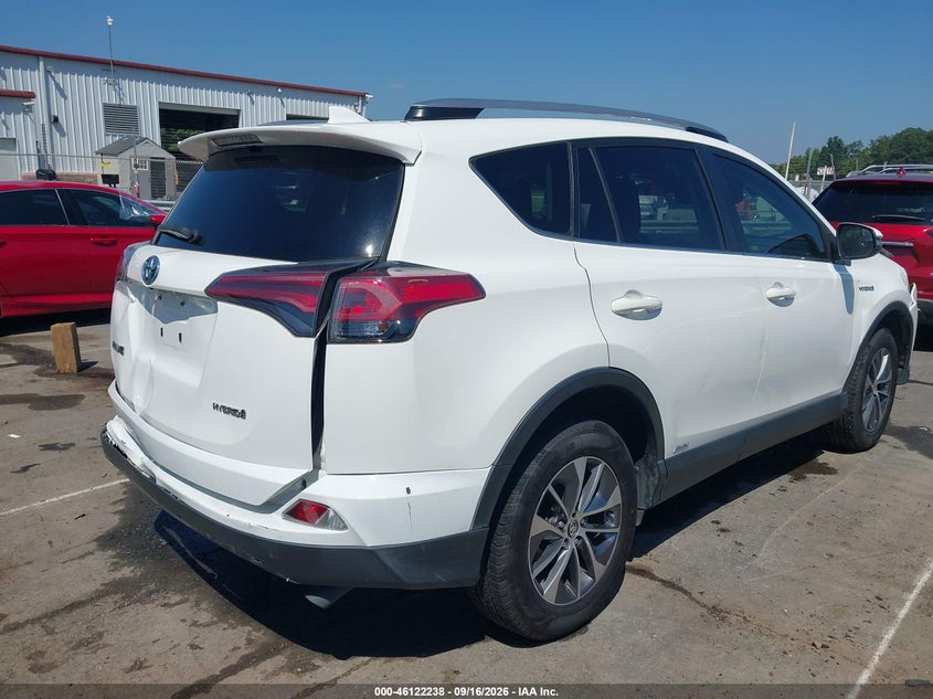 Vin: jtmrjrevxjd231897, lot: 46621958, toyota rav4 hybrid le 20184