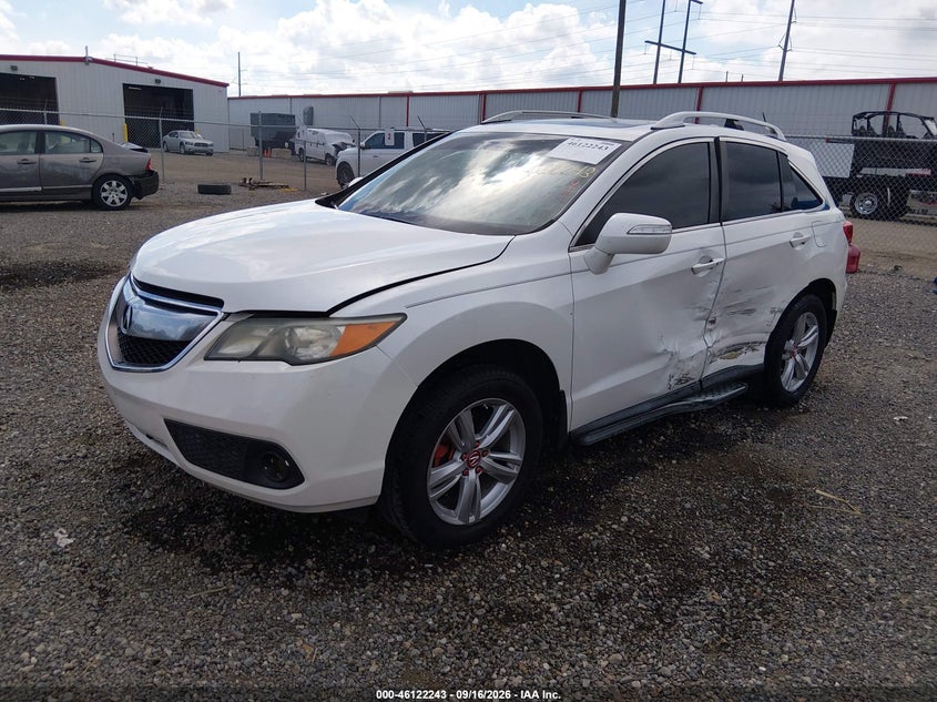 2015 Acura RDX, Left Side, IAAI, VIN 5J8TB3H5XFL012853 — photo 2