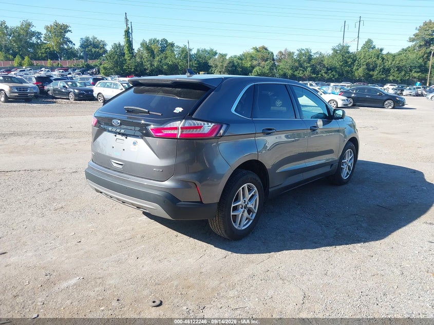 Vin: 2fmpk4j9xpba07622, lot: 46621966, ford edge sel 20234