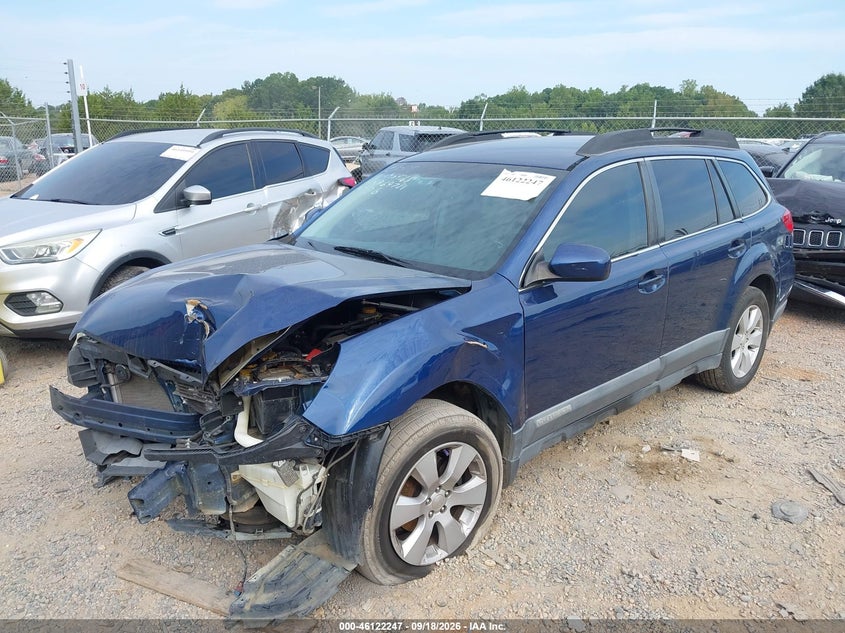 Vin: 4s4brbcc6a3369781, lot: 46621967, subaru outback 2.5i premium 20102