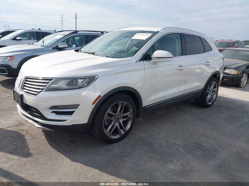 Vin: 5lmtj3dh9guj26994, lot: 46621970, lincoln mkc reserve 20162