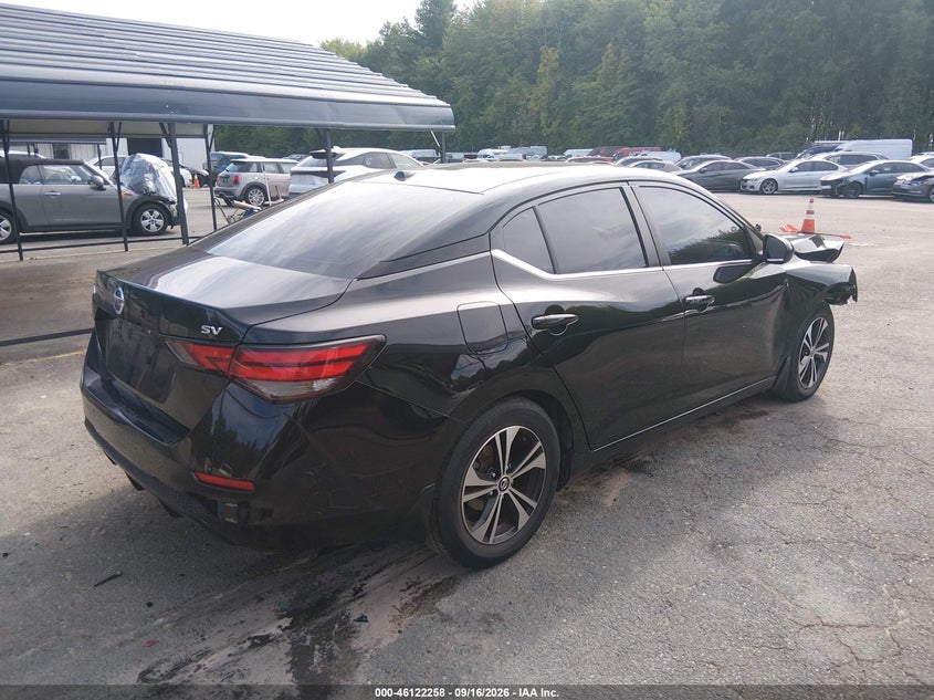 Vin: 3n1ab8cvxmy310143, lot: 46621978, nissan sentra sv xtronic cvt 20214