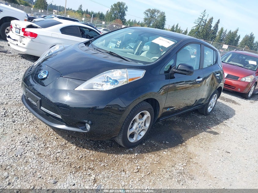 Vin: 1n4az0cp1dc414045, lot: 46621982, nissan leaf s/sv/sl 20132