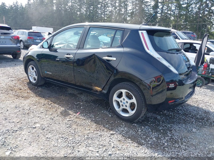 Vin: 1n4az0cp1dc414045, lot: 46621982, nissan leaf s/sv/sl 20133