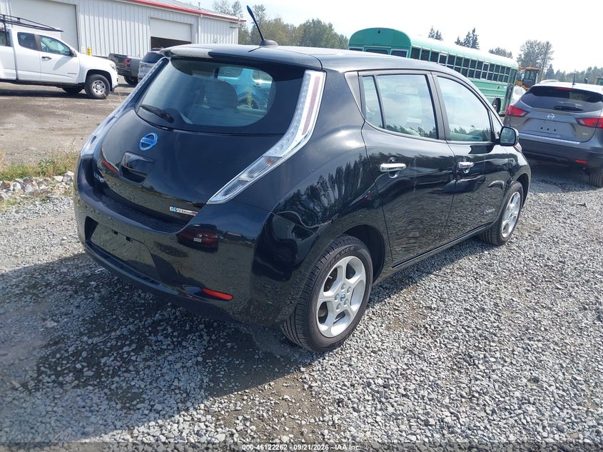 Vin: 1n4az0cp1dc414045, lot: 46621982, nissan leaf s/sv/sl 20134