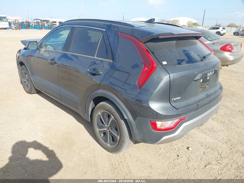 Vin: kndcp3le9r5162386, lot: 46621984, kia niro lx 20243